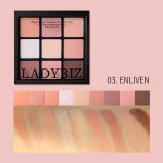 Eyeshadow Palette Factory - OEM 9 Color Matte Enliven Look