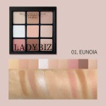 Eyeshadow Palette Supplier - OEM City Girl Collection Custom