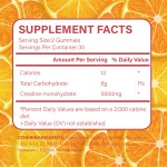 Creatine Gummies Manufacturer - OEM/ODM 5g Serving Plant Based Muscle