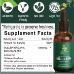 Mullein Extract Supplier - Private Label 10:1 Concentrated Organic Leaf
