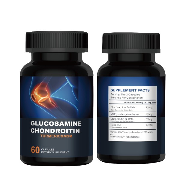 Joint Capsules Factory - OEM 60 Count 500mg Glucosamine 200mg Chondroitin