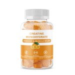 Creatine Gummies Manufacturer - OEM/ODM 5g Serving Plant Based Muscle