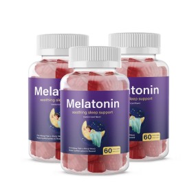 Melatonin Gummies Factory - Natural Berry Flavor 5mg Pectin Based Sleep