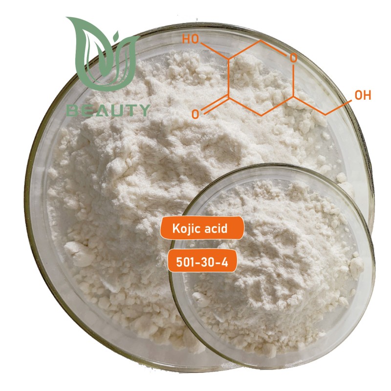 Kojic Acid Powder Supplier - Cosmetic Grade 99% Face Whitening CAS 501-30-4