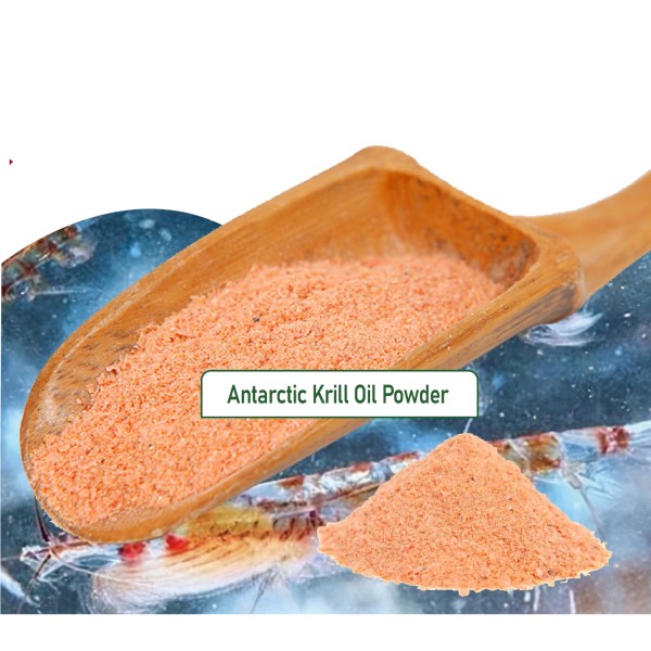 Krill Oil Powder Factory - OEM Antarctic 500mg Omega-3 Astaxanthin