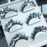 Stage Eyelash Manufacturer - OEM Colorful Sequins Performance
