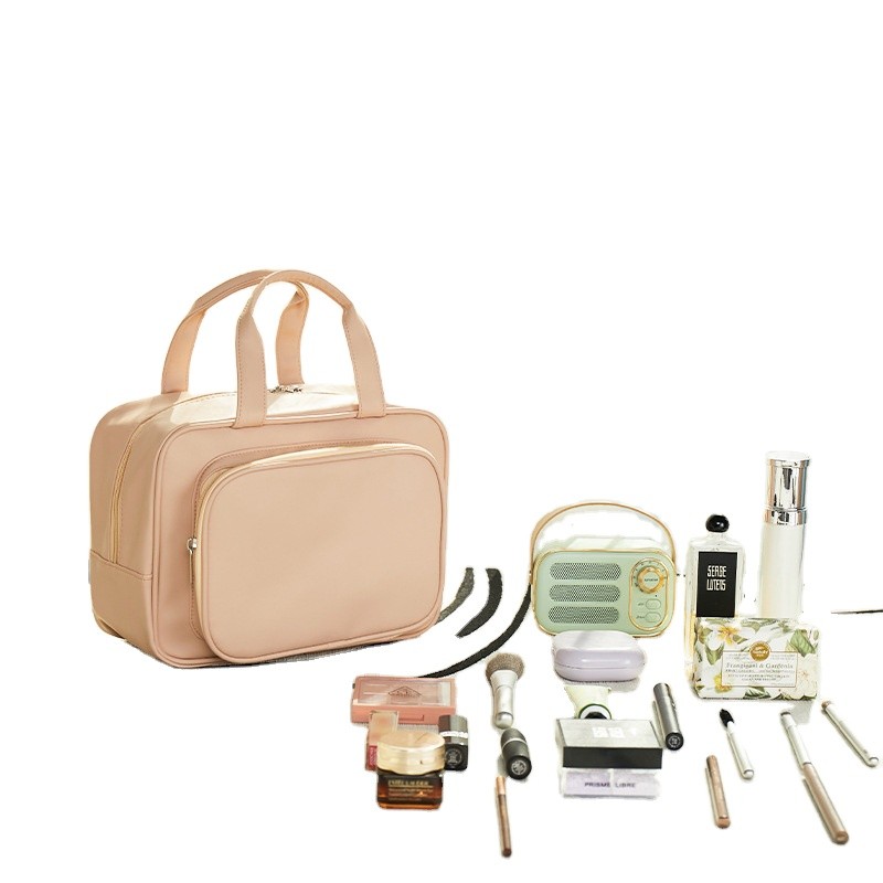 Cosmetic Bag Factory - OEM Women Large Capacity PU
