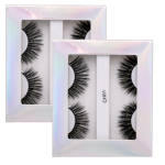 Fake Eyelashes Supplier - OEM 2 Pairs 8D Natural