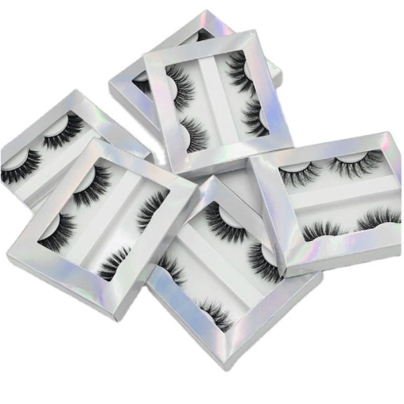 Fake Eyelashes Supplier - OEM 2 Pairs 8D Natural