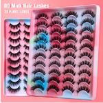 Mink Eyelashes Factory - OEM 20 Pairs 3D Handmade