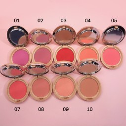 Blush Palette Supplier - OEM Apricot Package Vegan Powder