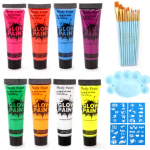 Body Painting Kit Supplier - OEM 8 Colors Cosplay Makeup