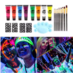 Body Painting Kit Supplier - OEM 8 Colors Cosplay Makeup