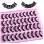 Fake Eyelashes Supplier - OEM 20 Pairs Mixed Dense