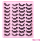 Fake Eyelashes Supplier - OEM 20 Pairs Mixed Dense
