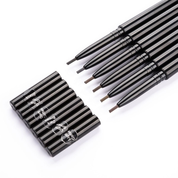 Eyebrow Pencil Supplier - OEM 5 Colors 2 in 1