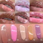 Lip Gloss Supplier - OEM Clear Glossy Shimmer Glitter