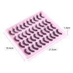 Fake Eyelashes Supplier - OEM 20 Pairs Mixed Dense