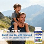 Liver Capsules Factory - Herbal Extract Milk Thistle Detoxification