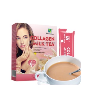 Skin Glow Tea Supplier - Collagen Milk Tea Instant Whitening Powder