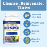Liver Capsules Factory - Herbal Extract Milk Thistle Detoxification