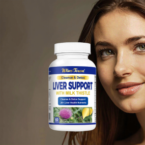 Liver Capsules Factory - Herbal Extract Milk Thistle Detoxification