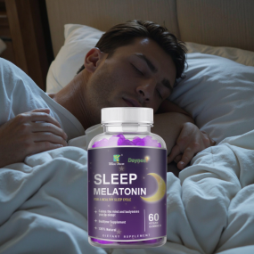 Sleep Gummies Factory - OEM 60pcs Night Assist Melatonin B6