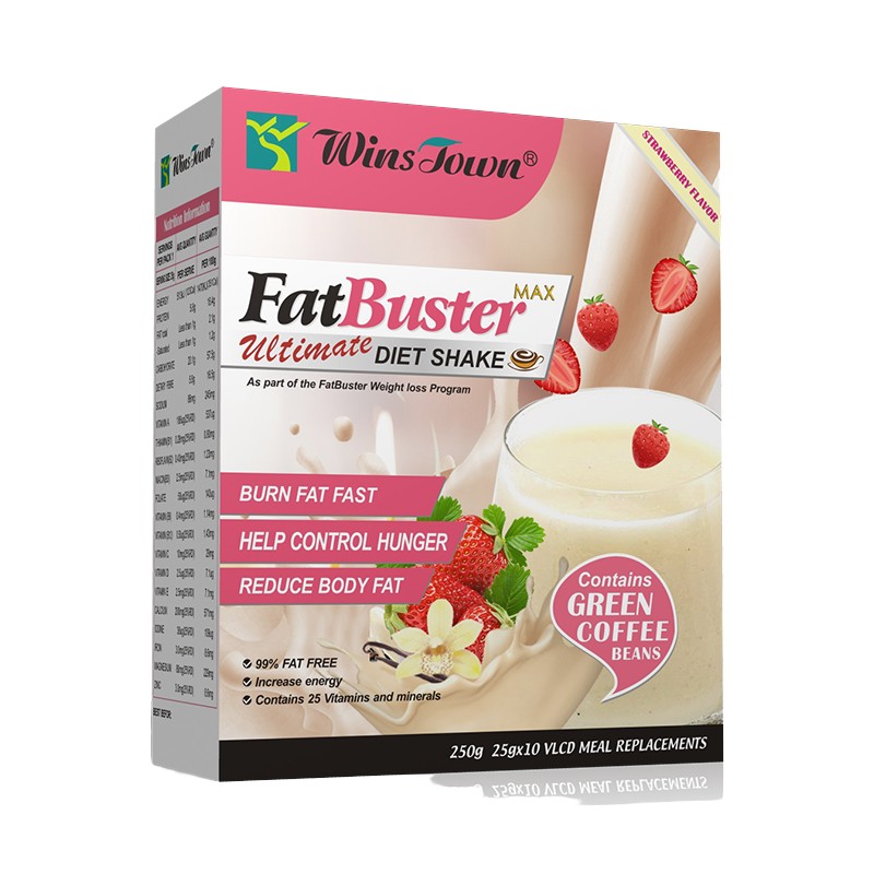 Protein Powder Supplier - Blended Shake Strawberry Appetite Control