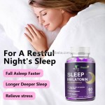 Sleep Gummies Factory - OEM 60pcs Night Assist Melatonin B6