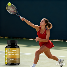 Turmeric Capsules Factory - Wins Town 3000mg Extract Ginger Complex Softgel