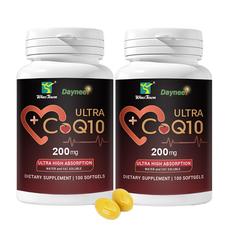 CoQ10 Softgels Manufacturer - Private Label Herbal Plant Heart Energy