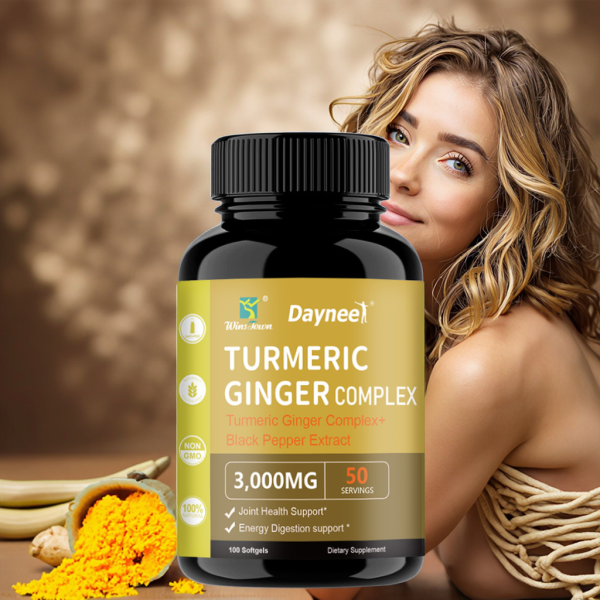 Black Ginger Capsules Supplier - High Quality Turmeric Curcumin Joint