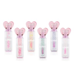 Lip Oil Factory - Vanilla Scent Natural Color Changing Pink Vegan Lip Oil