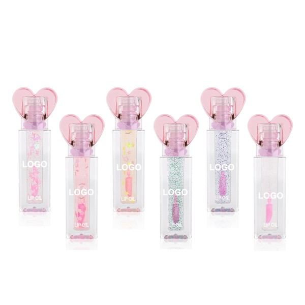 Lip Oil Factory - Vanilla Scent Natural Color Changing Pink Vegan Lip Oil