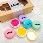 Lip Care Balm Factory - Cute Macaron Custom logo Unique Fruit Flavor Lip Balm