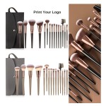 Makeup Brush Set Factory - Custom Logo Vegan Wood Handle Nylon Bristles Brush