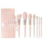Makeup Brush Set Supplier - Wholesale High Quality Customized Black pink Brush