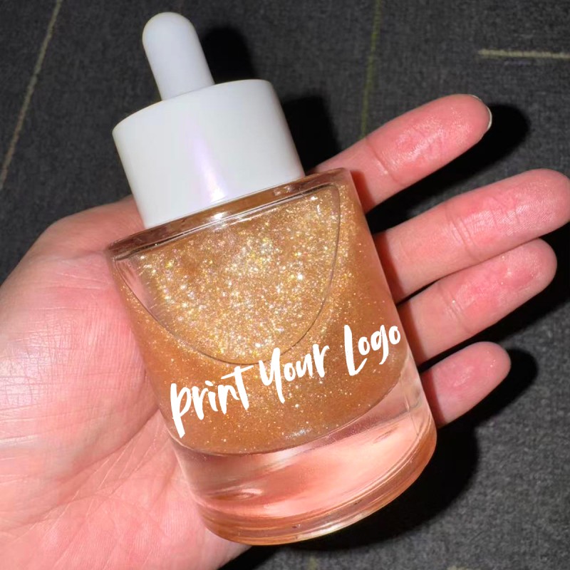 Highlighter Spray Manufacturer - Makeup High Quality Vegan Shimmering Dry Oil