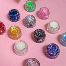 Glitter Eye Shadow Gel Factory - Wholesale High Quality Vegan Body Makeup Gel