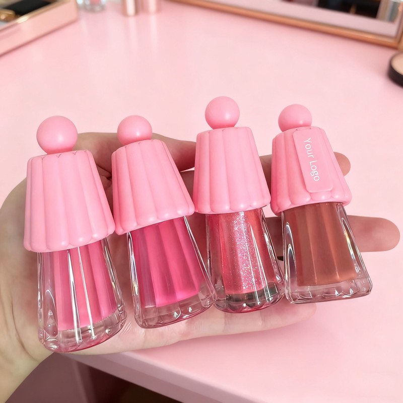 Liquid Blush Manufacturer - Pink Liquid Blush Private Label Cute Vegan Blush