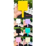 Cosmetic Hand Mirror Supplier - Private Label ABS Plastic Compact Square Mirror