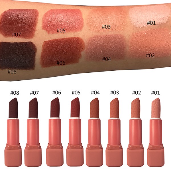 Matte Lipstick Supplier - Long Lasting 24 Hours Custom Logo Cruelty Free Lipstick