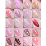 Lip Gloss Manufacturer - Custom logo Shimmer Organic Glossy Clear Lip Gloss