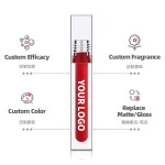 Lip Gloss Supplier - New Arrival No Moq Print Logo Best Quality Lip Gloss