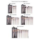 Makeup Brush Set Supplier - Wholesale Private Label Black Vegan Brush Set