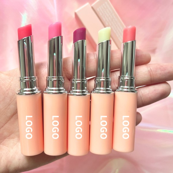 Lip Balm Supplier - Custom Logo Shea Butter Honey Peach Vegan Lip Balm