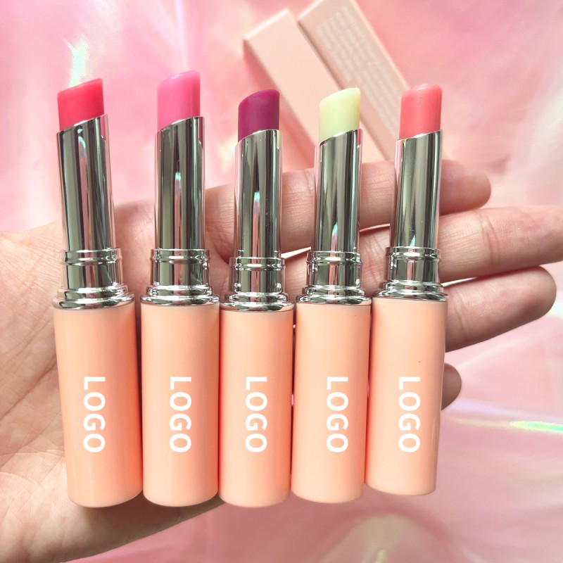 Lip Balm Supplier - Custom Logo Shea Butter Honey Peach Vegan Lip Balm