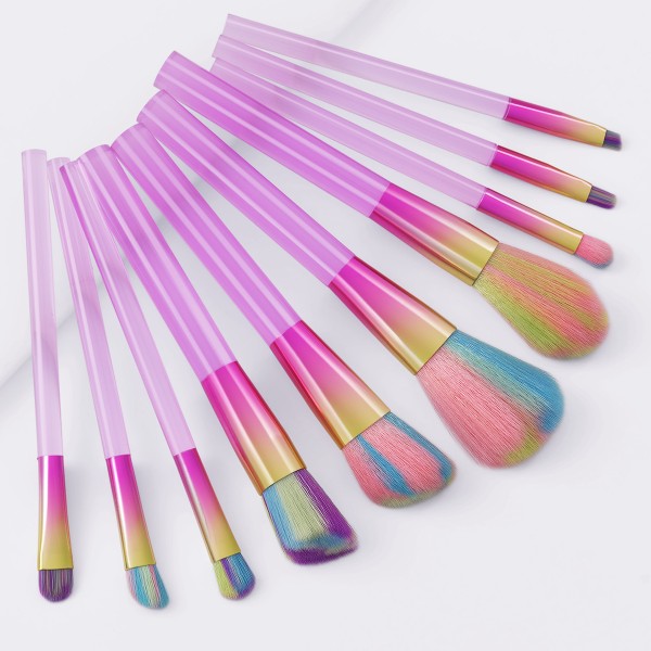 Makeup Brush Set Factory - Wholesale 6 Piece Double Ends Travel Brushes Set
