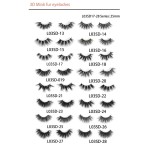 Mink Eyelashes Factory - Factory Supply Wholesale 100% 18mm 25mm Eyelashes