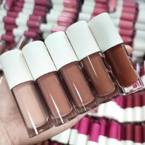 Lip Gloss Supplier - Wholesale Nude High Quality Shiny Vegan Lip Gloss